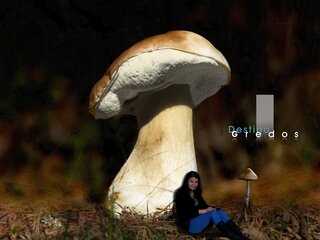 Mujer en entorno natural en la Sierra de Gredos